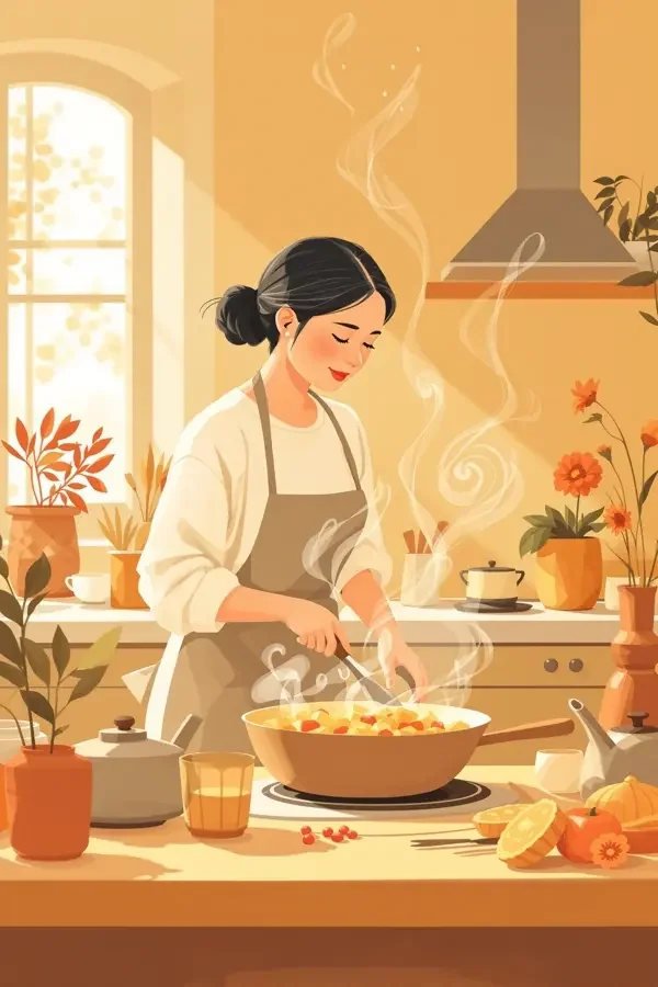 妈妈的厨房 - 番茄剧场治愈短剧封面