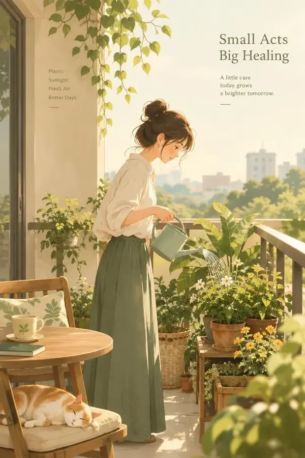 暖阳日记 - 番茄剧场治愈短剧封面